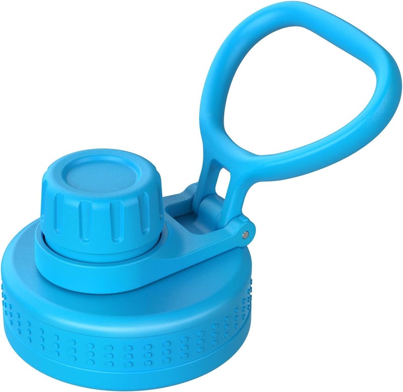Prurex Replacement Spout Lid for Hydro Flask Wide Mouth Bottles (12/16/18/22/32/40/64oz) – 2.28" Leak-Proof Sports Cap Accessory, Secure Fit - Image 1